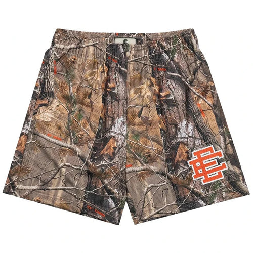 Eric Emanuel Tree Camo Mesh Shorts