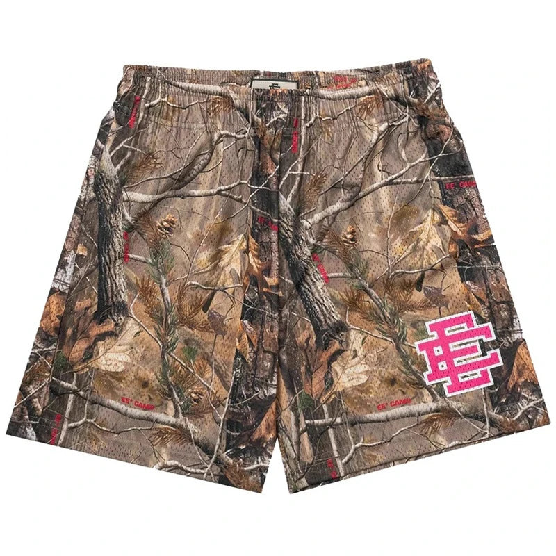 Eric Emanuel Tree Camo Mesh Shorts